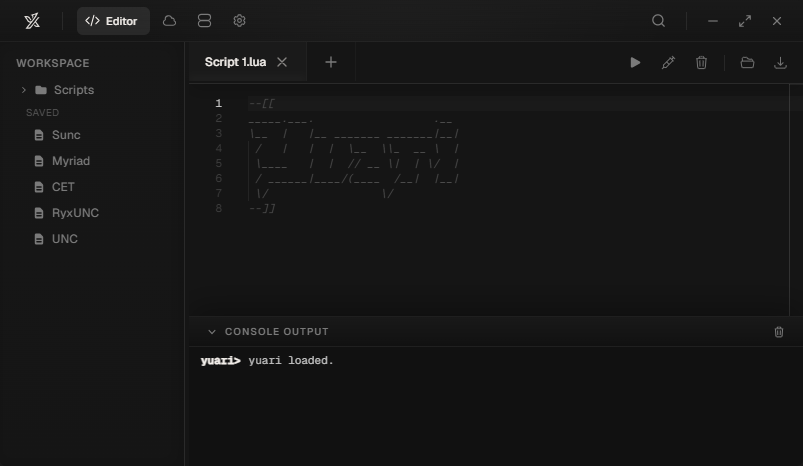 Yuari Script Executor Interface